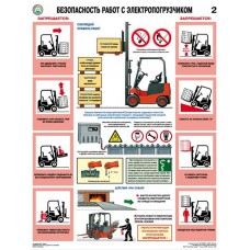Безопасность работ с электропогрузчиком